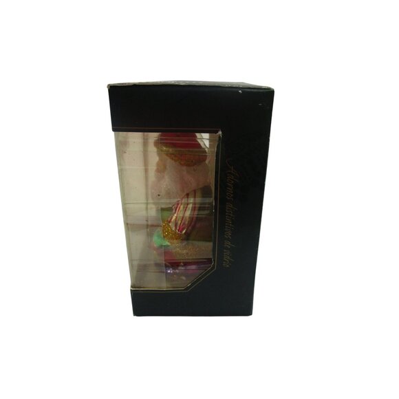 Krebs Glass Santa Ornament 3.5" Christmas Ornament New In Box - Picture 8 of 9